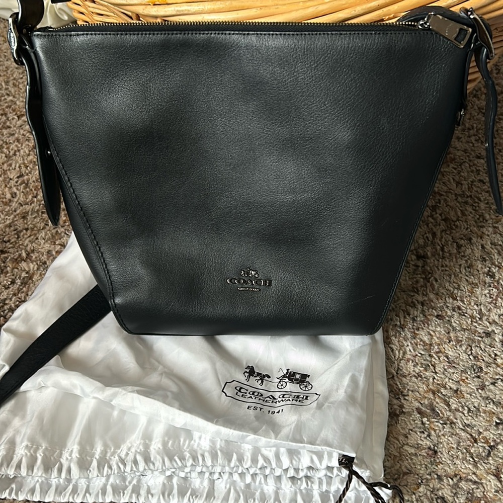 Coach shoulder or crossbody bag.